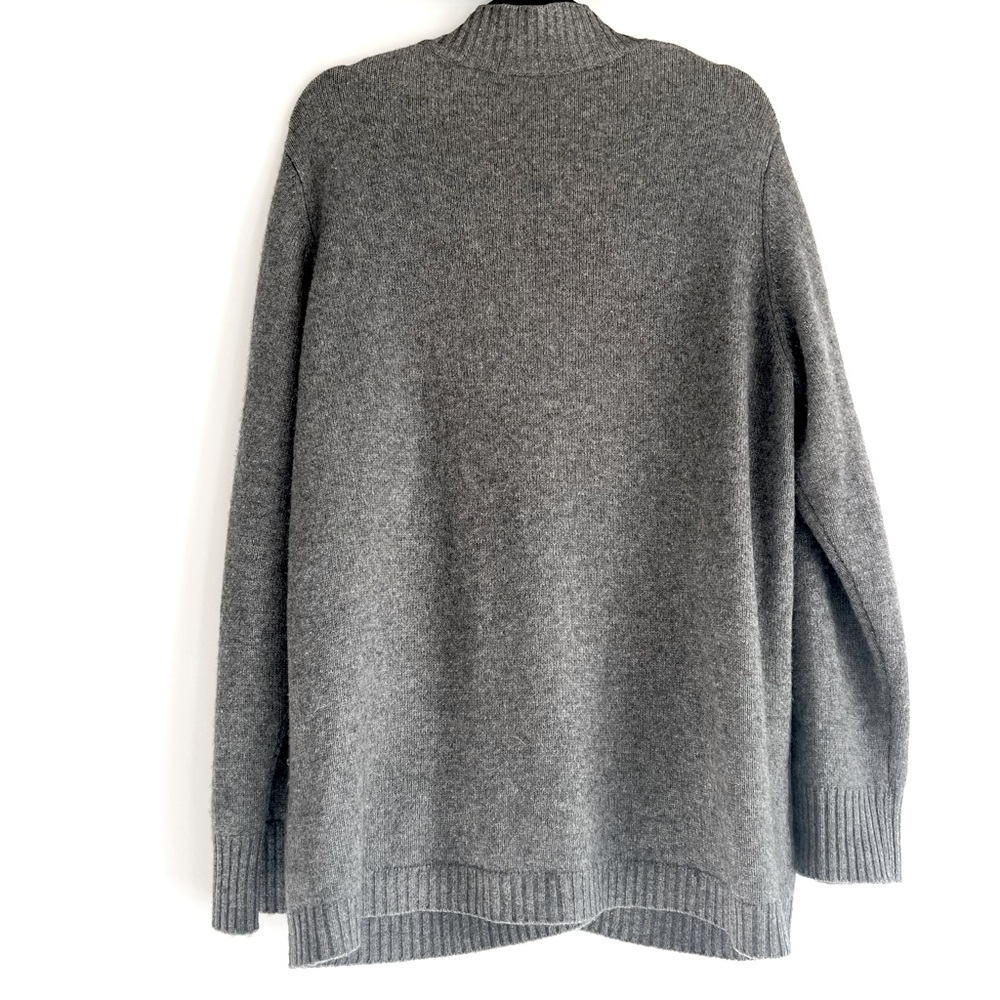 Orvis 100% Cashmere Cardigan in Grey Size XL - Picture 3 of 10